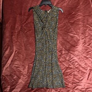 MICHAEL Michael Kors Floral Print Midi Dress